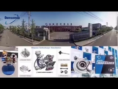 Dieselbrandstof Hitachi-turbocompressor 114400-2720 voor luchtkoeling EX200-1